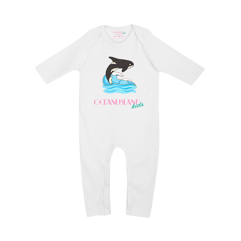 ORCA BABY GROWS